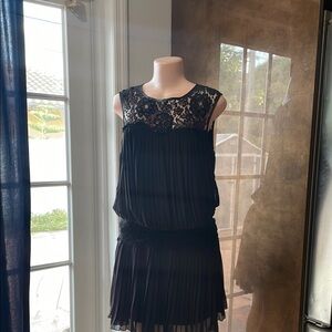 Elegant Black Lace Dress